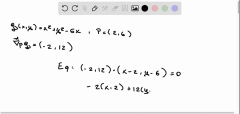if-gx-y-x2-y2-6x-find-the-gradient-vector-vg2-6-and-use-it-to-find-the-tangent-line-to-the-level-curve-gx-y-28-at-the-point-2-6-gradient-vector-tangent-line-equation-sketch-the-level-curve-t-17972
