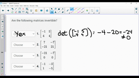 are-the-following-matrices-invertible