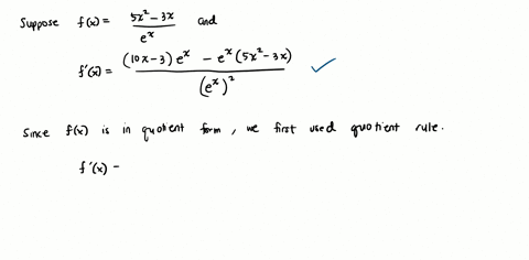 which-derivative-rules-was-were-used-to-find-the-following-derivative-select-all-that-apply-fx5x2-3x-ex-fx10x-3ex-ex5x2-3x-ex2-a-quotient-rule-b-chain-rule-c-logarithmic-rule-d-exponential-r-92129