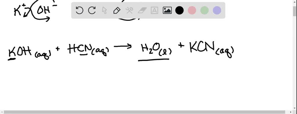 SOLVED: Write net ionic equation for the reaction that occurs when ...