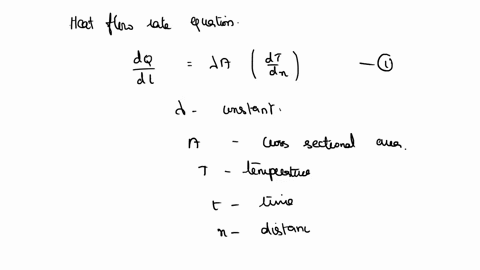 the-rate-of-heat-flow-by-conduction-between-two-points-on-cylinder-heated-at-one-end-is-given-by-dq-dt-100l-x20-aa-dt-dx-100-where-constant-t-temperature-cylinder-cross-sectional-area-t-time-44488
