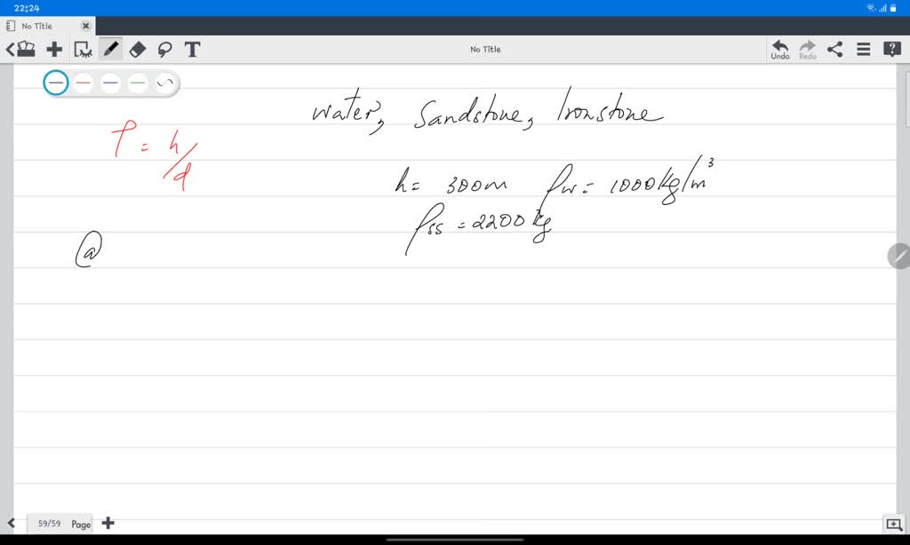 SOLVED A 300 m deep graben surface fills completely with (a) water, (b