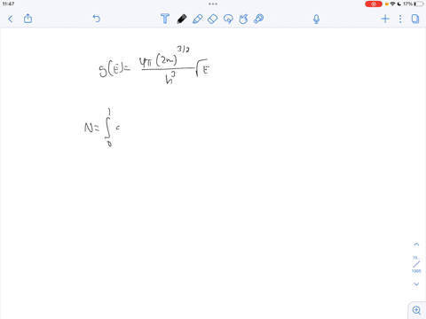 calculate-the-density-of-states-using-for-a-free-electron-using-equation-417-with-energies-between-0-and-1-ev-31034