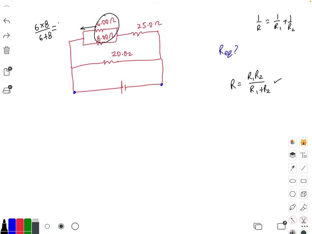 Solved Determine The Equivalent Resistance Of The Circuit Shown In The Figure Figure 1 7809