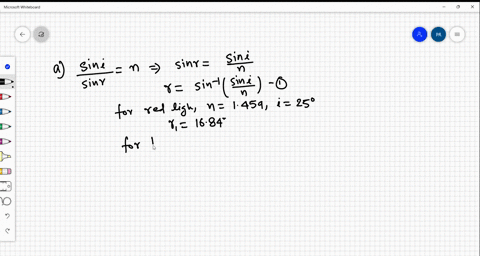 please-answer-both-questions-1-a-quartz-prism-has-an-index-of-refraction-for-red-light-of-1459-and-an-index-of-refraction-for-blue-light-of-1467-the-angle-of-incidence-of-white-light-is-25-d-82957