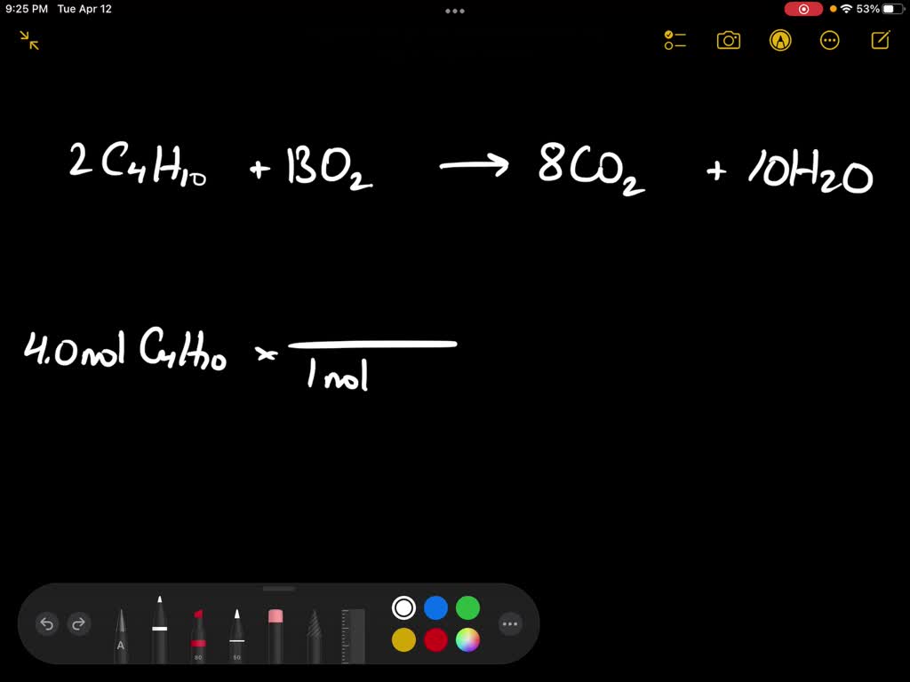 What is the Mole Ratio of Butane to Carbon Dioxide? The Chemistry Explained Determining the molar mass of butane