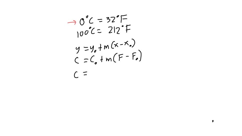 SOLVED Water freezes at 0 degrees Celsius, which is the same as 32