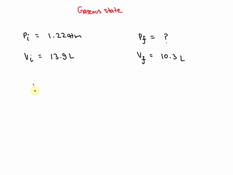 a-sample-of-gas-has-an-initial-volume-of-139-l-at-a-pressure-of-122-atm-if-the-sample-is-compressed-70895