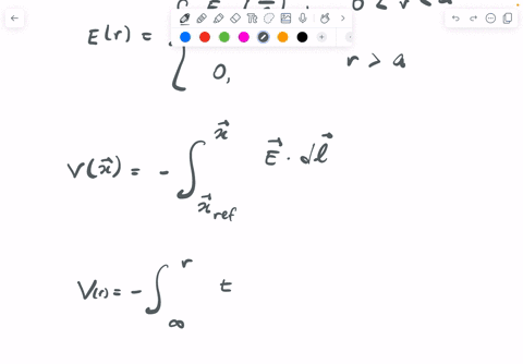 an-electric-field-with-cylindrical-symmetry-is-veceer-hate_r-such-that-erleftbeginarrayll-e_0leftfracrarightm-0ra-0-ra-endarrayright-d-calculate-the-expression-for-the-electric-potential-vr-frace_0-am