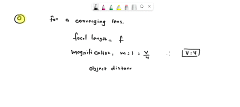 2-a-for-a-lens-of-focal-length-f-what-value-of-do-object-distance-would-give-an-image-with-a-magnification-of-one-b-for-a-converging-lens-of-focal-length-f-where-would-you-place-the-object-t-98857