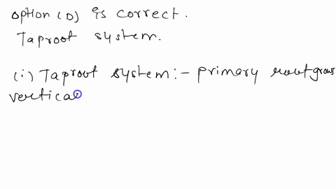 in-an-___________-the-primary-root-is-typically-the-largest-a-lateral-meristem-b-adventitious-root-s-99135