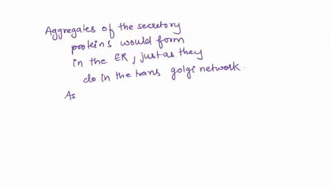 what-would-you-expect-to-happen-in-cells-that-secrete-large-amounts-of-protein-through-the-regulated-79891