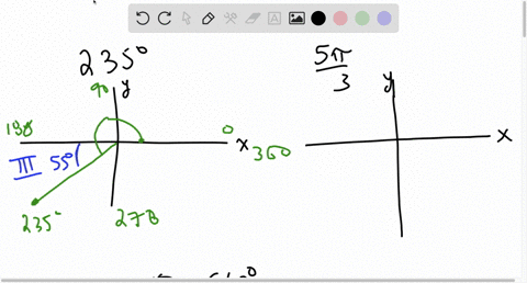 draw-the-following-angles-in-standard-position-2358-1-235-v-5t-radians-b-2-40-300-t-let-0-9508-in-degrees-find-positive-angle-less-than-3609-which-is-coterminal-with-950-360-263-g5o-20-230-4-81205