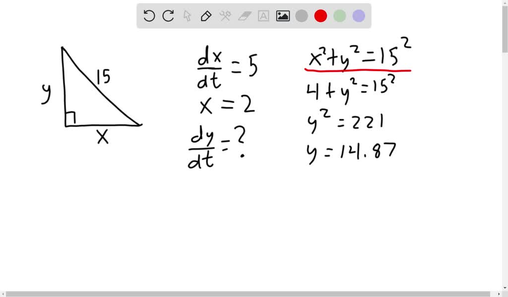 SOLVED: A ladder 15 feet long is leaning against a house The base of