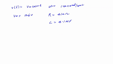 a-resistor-and-capacitor-are-connected-in-series-across-an-ac-generator-the-emf-of-the-generator-is-given-by-vt-v0-cost-where-v0-126-v-140-rads-r-410-and-c-41-f-awhat-is-the-impedance-of-the-81011