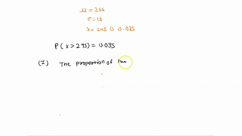 suppose-the-lengths-of-human-pregnancies-are-normally-distributed-with-266-days-and-g-16-days-complete-parts-a-and-b-below-a-the-figure-to-the-right-represents-the-normal-curve-with-m-days-a-23203
