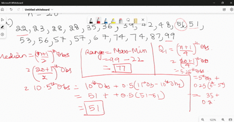 question-5-12-points-calculate-the-median-range-q1-q3-and-interquartile-range-of-each-set-of-data-identify-any-outliers-a-39-51-35-22-28-67-57-42-56-74-51-87-99-48-36-28-57-23-53-74-b-245-26-15062