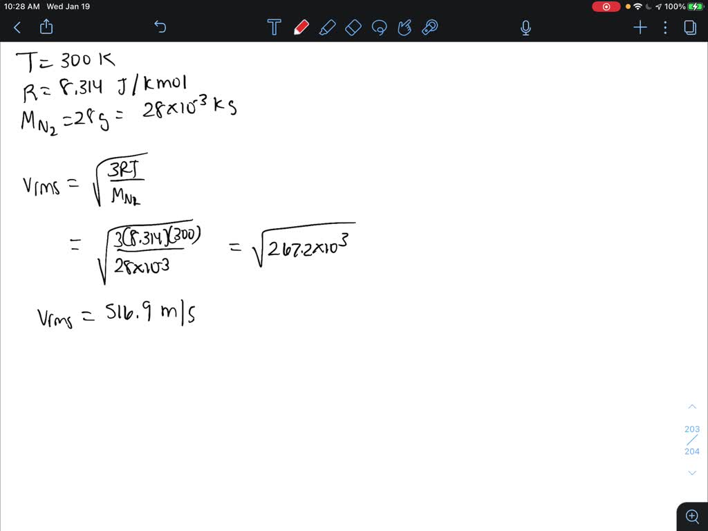 solved-what-is-the-root-mean-squared-velocity-of-nitrogen-gas-at-room