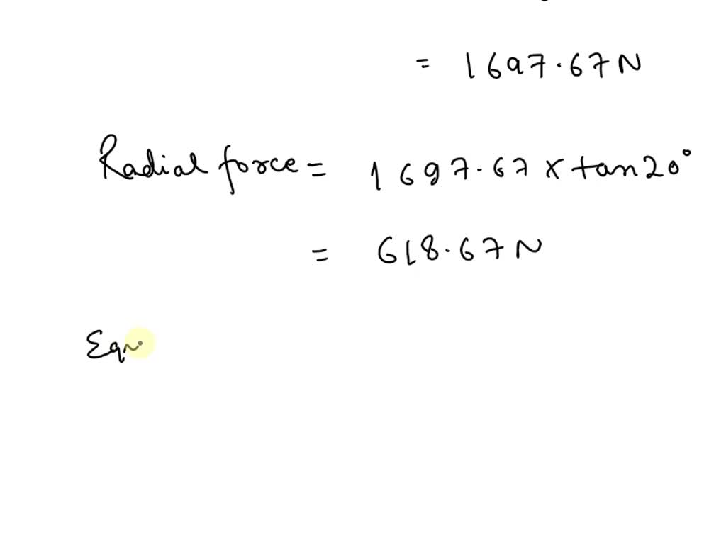 SOLVED: Example 9.5: Transmission Shaft Design Using ASME Code A ...