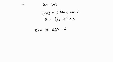 5-2-marks-an-infinite-line-of-charge-runs-along-the-z-axis-at-a-particular-point-in-the-x-y-plane-xy-1om1om-the-magnitude-of-the-electric-field-is-e-20x104-nc-what-is-the-linear-charge-densi-01385