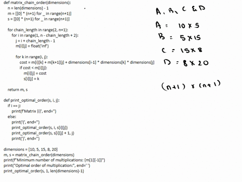 let-the-dimensions-of-a-b-c-d-respectively-be-10x5-5x15-15x8-8x20-generate-matrix-product-chains-that-produces-minimum-nuber-of-matrix-multiplications-using-dynamic-programming-47869