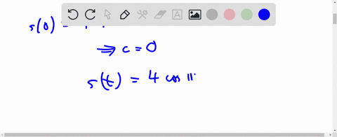 answer-all-parts-please-a-mass-hanging-from-a-spring-is-set-in-motion-and-its-ensuing-velocity-is-given-by-vt-4pisinpit-for-t0-assume-that-the-positive-direction-is-upward-and-s04
