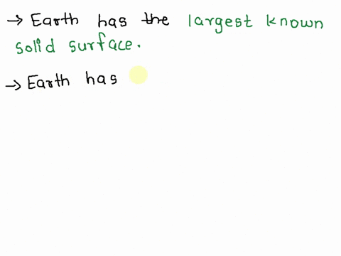 what-makes-planet-earth-differnt-from-the-other-planets-in-the-solar-system-38262