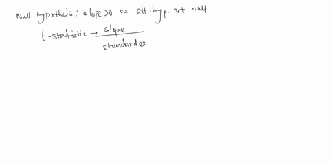the-regression-equation-is-y-30-261x-the-sample-size-is-14-and-the-standard-error-of-the-slope-is-099-what-is-the-test-statistic-to-test-whether-the-slope-is-positive-assume-a-level-of-signi-81054