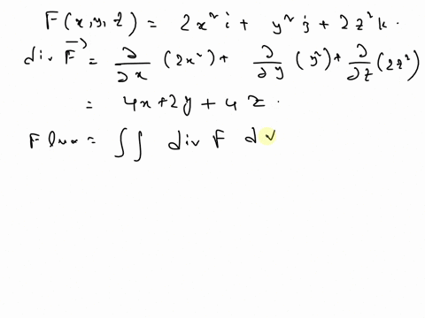 1-point-use-the-divergence-theorem-to-find-the-outward-flux-of-the-vector-field-fxyz2x2i1y2j2z2k-across-the-boundary-of-the-rectangular-prism-0x20y10z3-88005
