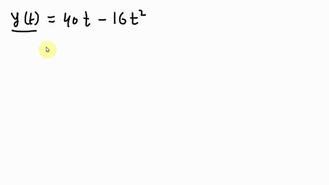 if-a-ball-is-thrown-into-the-air-with-a-velocity-of-40fts-its-height-in-feet-after-t-seconds-is-given-by-y40t-16t2-find-the-velocity-when-t1-30334