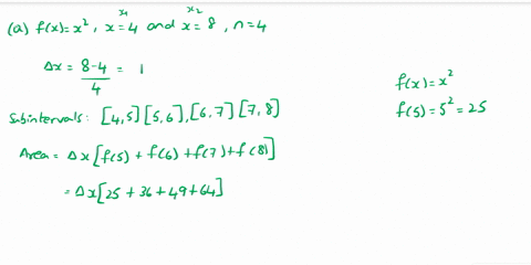 use-a-finite-approximation-to-estimate-the-area-under-the-graph-of-the-given-function-on-the-stated-interval-as-instructed-a-fx-x2-between-x-4-and-x-8-using-an-upper-sum-with-four-rectangles-01224