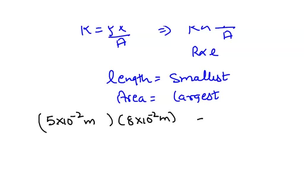 SOLVED: #5. You are given a copper bar of dimensions 3 [cm] 5 [cm] 8 ...