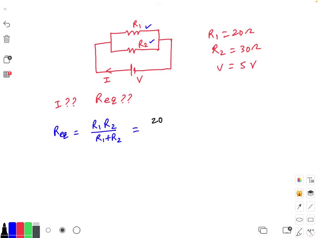 SOLVED: There are two resistors R1 and R2 having resistance equal to ...