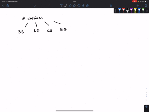 what-is-the-conditional-probability-that-a-family-with-two-children-has-two-boys-given-they-have-at-least-one-boy-assume-that-each-of-the-possibilities-bb-bg-gb-and-gg-is-equally-likely-where-b-repres