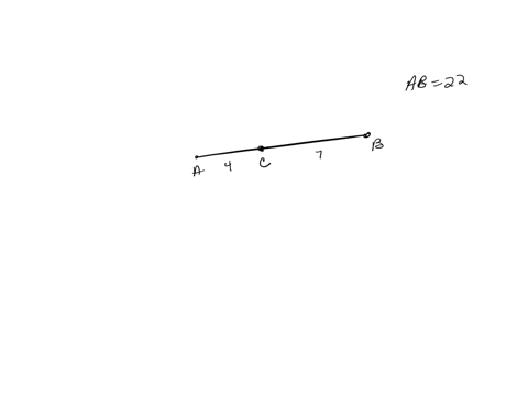 the-length-of-a-line-segment-ab-is-22cm-c-is-a-point-on-ab-such-that-ac-cb-4-7-find-the-length-of-ac-03262