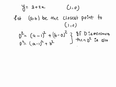 find-the-point-on-the-line-y-3-2x-which-is-closest-to-the-point-1-0-25892