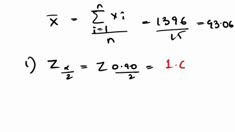 a-sample-of-15-iq-scores-are-listed-below-you-want-to-construct-a-90-confidence-interval-estimate-of-the-mean-iq-scores-for-the-entire-population-iq-scores-are-normally-distributed-with-stan-71598