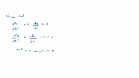 solve-the-vector-differential-equation-d2r-dt2-bdr-dt-a-where-a-is-a-constant-vector-and-b-is-a-non-zero-constant-scalar-98958