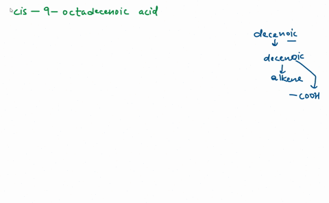 draw-the-structure-of-oleic-acid-cis-9-octadecenoic-acid-ch-ch-ch-chch_cooh-show-all-hydrogen-atoms-select-draw-more-erase-rings-90649