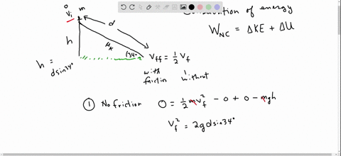 iii-a-child-slides-down-a-slide-with-a-34circ-incline-and-at-the-bottom-her-speed-is-precisely-half-what-it-would-have-been-if-the-slide-had-been-frictionless-calculate-the-coefficient-of-kinetic-fr-2