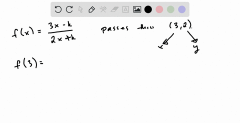 what-is-the-value-of-k-in-the-function-fx-3x-k-2xk-if-its-graph-passes-through-the-point-3-2-60564