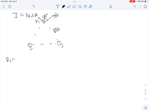 the-drawing-shows-two-wires-that-both-carry-the-same-current-of-162-a-and-are-oriented-perpendicular-to-the-plane-of-the-paper-the-current-in-one-wire-is-directed-out-of-the-paper-while-the-21537