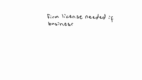 which-of-the-following-business-entities-would-need-a-firm-license-a-a-corporation-that-purchases-an-apartment-building-for-the-purpose-of-leasing-units-to-tenants-b-a-limited-liability-company-llc-wh