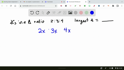 the-measure-of-the-angles-of-a-triangle-are-in-the-ratio-234-what-is-the-5-polntn-measure-of-the-largest-angle-in-this-triangle-your-answer-22614