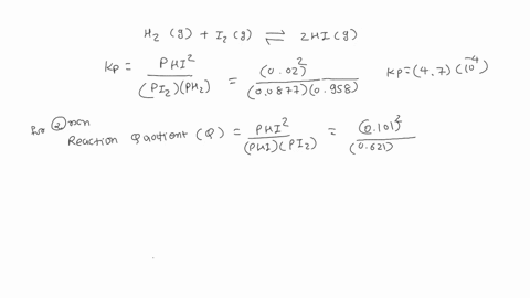 consider-the-following-reaction-h_2g-i_2g-2hig-at-a-particular-temperature-a-reaction-mixture-at-equilibrium-contains-pressures-of-h_2-0958-atm-i_2-0877-atm-and-hi-0020-atm-at-the-same-tempe-45056