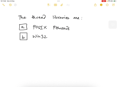 33-which-of-the-following-are-thread-libraries-choose-all-that-apply-a-posix-pthreads-b-win32-threads-c-java-threads-d-only-a-and-b-42054