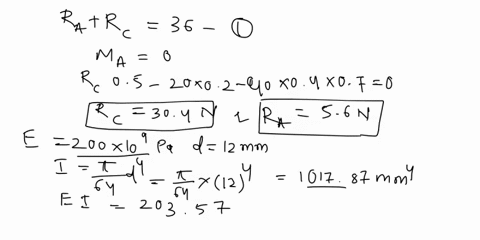 question-1-a-simply-supported-beam-is-loaded-as-shown-in-figure-1-a-derive-the-general-equation-for-slope-and-deflection-of-beam-by-using-double-integration-method-and-singularity-function-2-41137