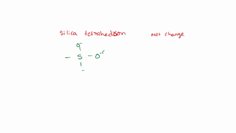 what-is-the-net-charge-on-an-unbonded-silica-tetrahedron-58266