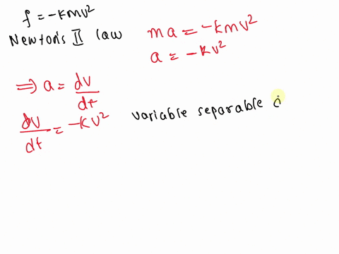when-skating-on-ice-there-is-a-small-resistive-force-similar-to-friction-that-slows-down-the-skater_-this-resistive-force-is-proportional-to-the-square-of-the-skater-speed-v-and-is-given-by-96665