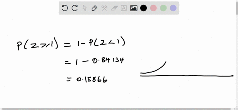 determine-each-of-the-following-areas-and-show-these-graphically-use-probability-notation-in-your-final-answer-9-at-least-z-10_-at-least-z-2-01723
